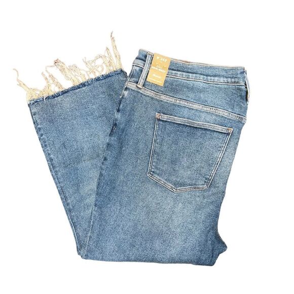 NEW Madewell Cali Demi Boot Jeans NWT Size 36 Medium Wash - Picture 6 of 13